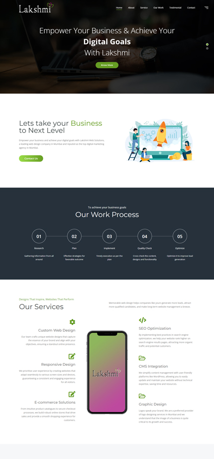 Lakshmi Web Solutions, Web Design and Development Company in Mumbai